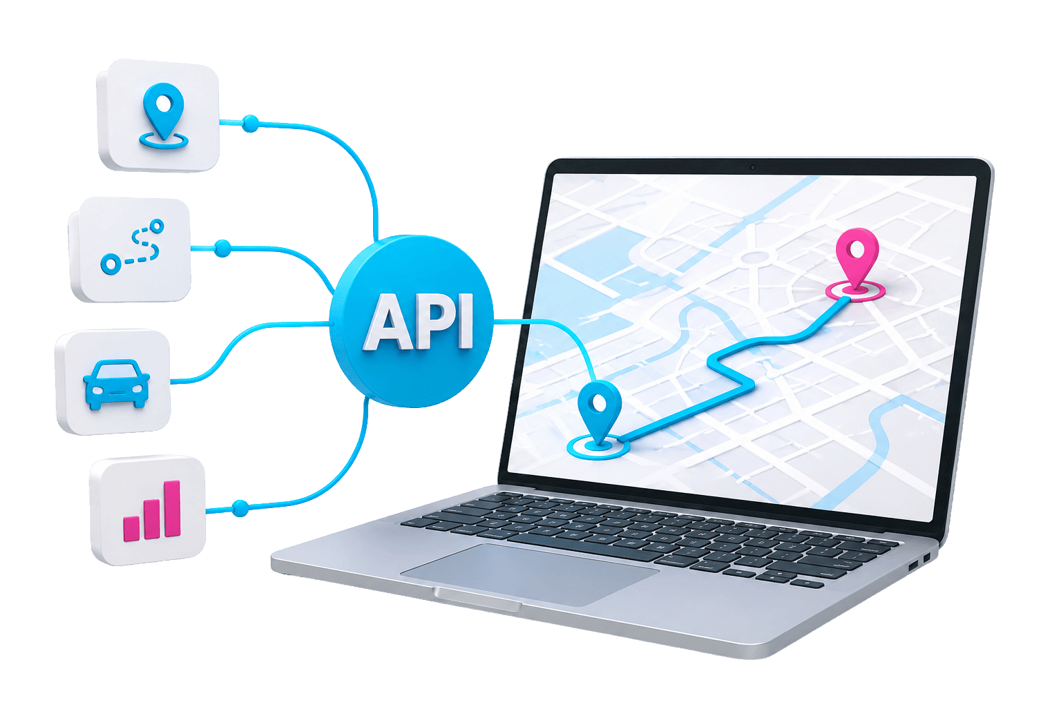 Online LKW-Routenplanung Headerbild zur PASS MAPS LKW-Routenplanung online
