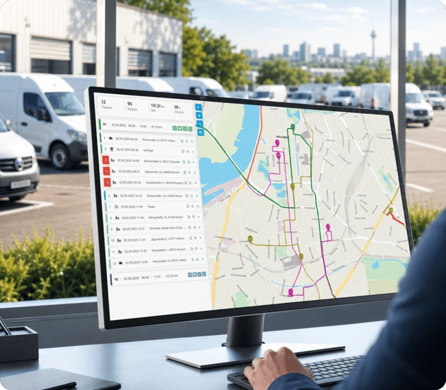 Typische Einsatzkontexte von PASS MAPS PASS MAPS Einsatzkontexte für Tourenplanung und Routenvisualisierung