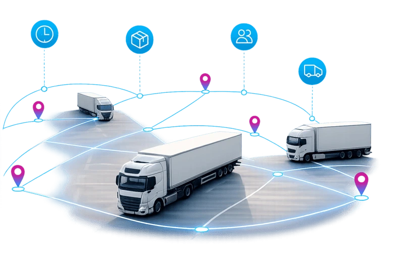 Tourenplanungssoftware für Unternehmen PLANTOUR Tourenplanungssoftware für digitale Routenplanung und Tourenoptimierung